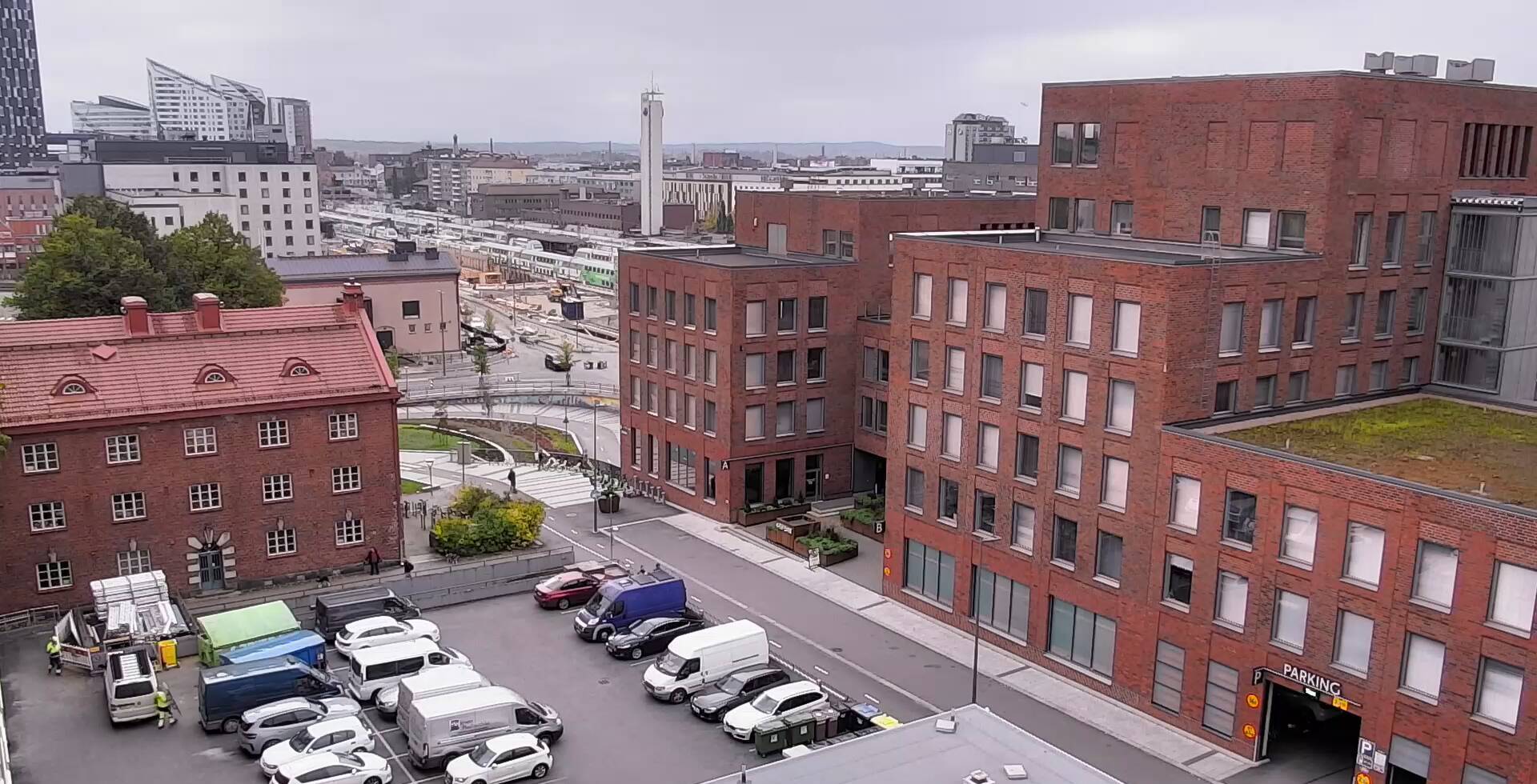 Vuokravarasto Peltokatu 31 sisäänkäynti