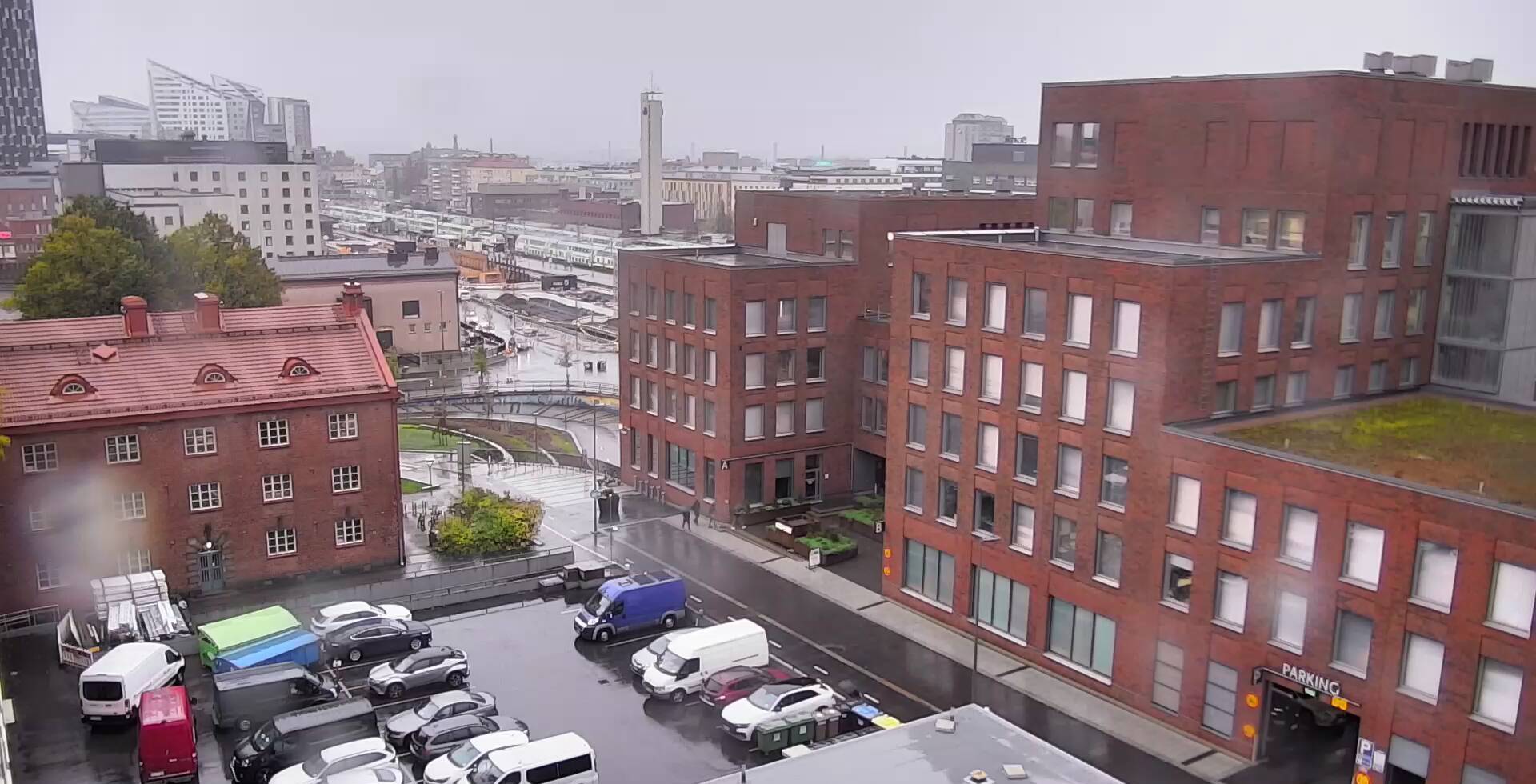 Vuokravarasto Peltokatu 31 sisäänkäynti